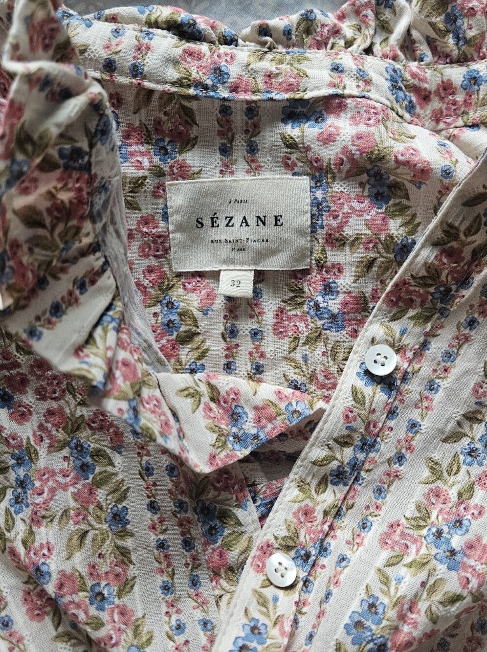 Sezane chlo - Printed floral friezes - Picture 6 of 6